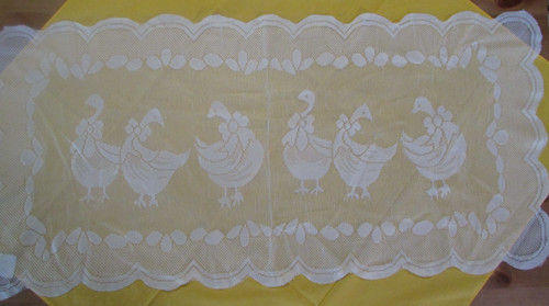 Spitzendeckchen 40 cm - spitzendeckchen, 90