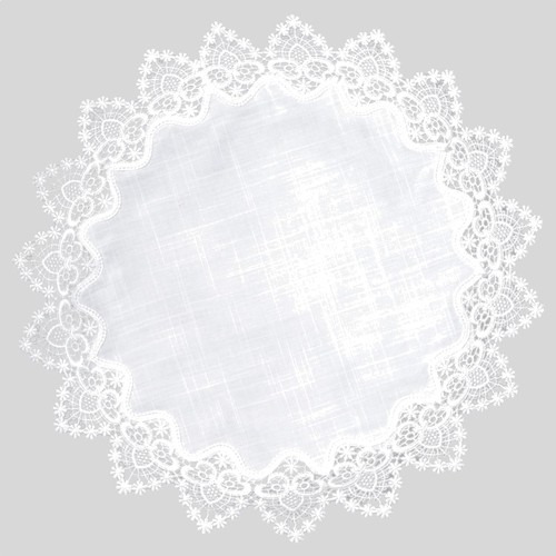 Tischdecke rund 60 cm - x,