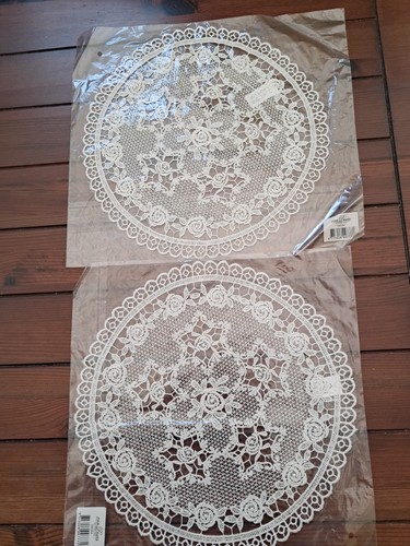 Spitzendeckchen 30cm rund - spitzendeckchen,