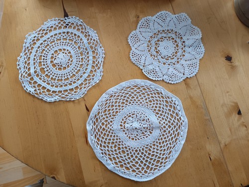 Spitzendeckchen handarbeit - spitzendeckchen,